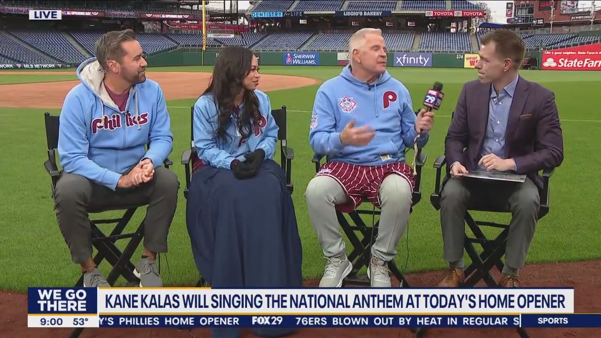 Kane Kalas set to sing National Anthem at Phillies' home opener